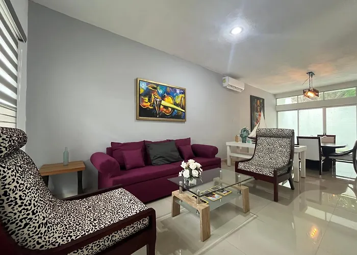 Confortable Casa Frente Al Mar De # 16 Cozumel